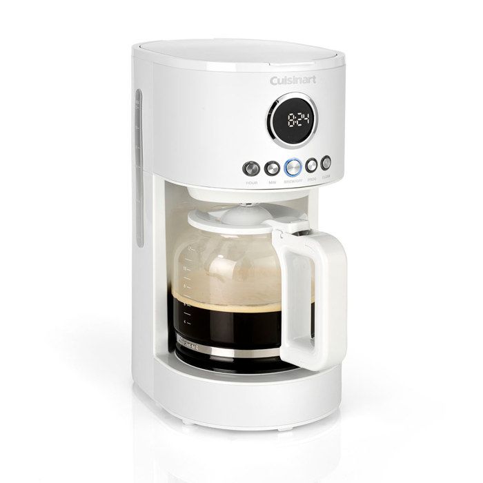 Cuisinart Cafetière Programmable 1.8L Blanc