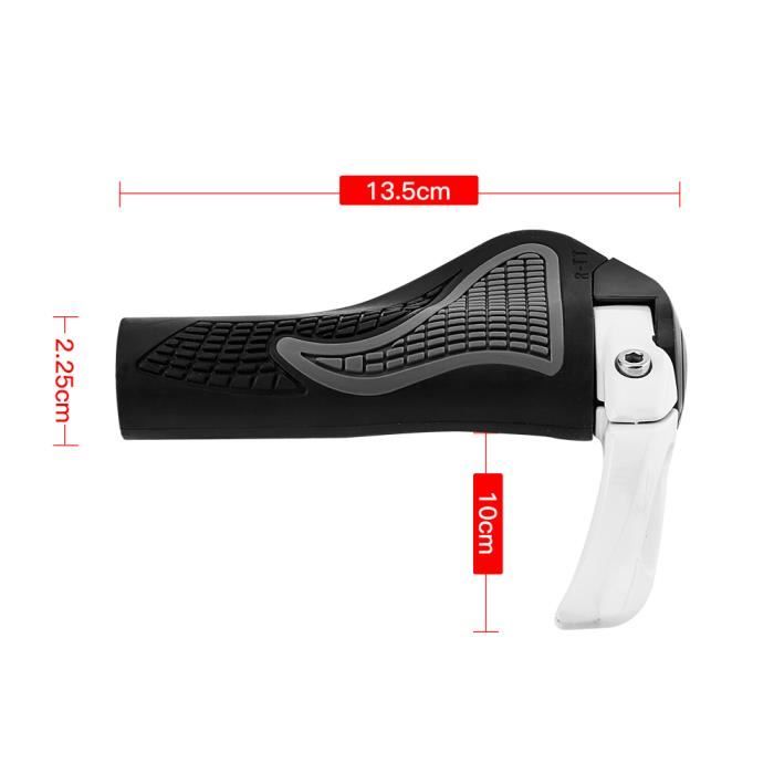 Poignée de Guidon de Vélo Poignées de Vélo Durables et Confortables Antidérapantes Vélo Rose