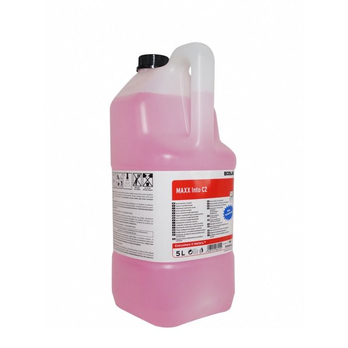 Détartrant sanitaire concentré - MAXX INTO C2 - Bidon 5L -