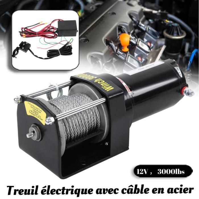 Treuil électrique - pour camions SUV ATV remorques de tracteurs