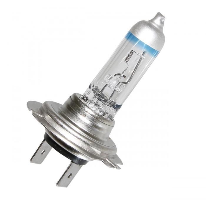 Ampoule H7 Super white 12V 55W !! Ampoule Hybride entre l'ampoule xénon et  l'ampoule halogène. Température d'éclairage de 4300K XÉN - Cdiscount Auto