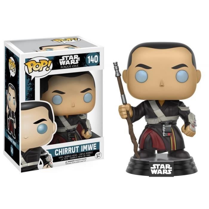Figurine Funko Pop! Star Wars Rogue One : Chirrut Imwe - FUNKO - Pop! Star Wars - 10 cm - Adulte - Extérieur Reconditionné - Funko reconditionné disponible sur Cdiscount Seconde Vie