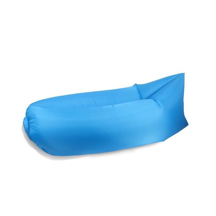 Exterieur Chaise Longue Veille Rapide Air Gonflable Camping Lit De