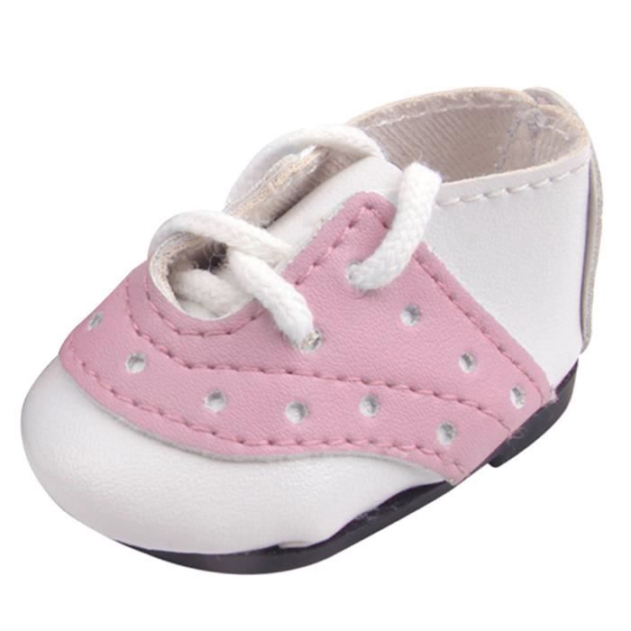 1 paire de chaussures mignonnes pour labubu, mini chaussures de princesse en cuir synthétique de rechange pour accessoires de poupée La bubu, adaptées pour Labubu de 15 cm et 17 cm (noir