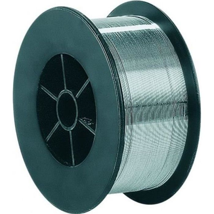 Fil à souder aluminium 0.8mm-soudage MIG-MAG semi-automatique-Bobine fil aluminium de soudure de 500g-fil non fourré-Qualité Ag5