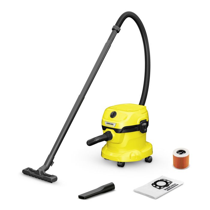 Aspirateur Eau Et Poussiere Karcher Wd 2 - Cuve Polypropylene 12 L