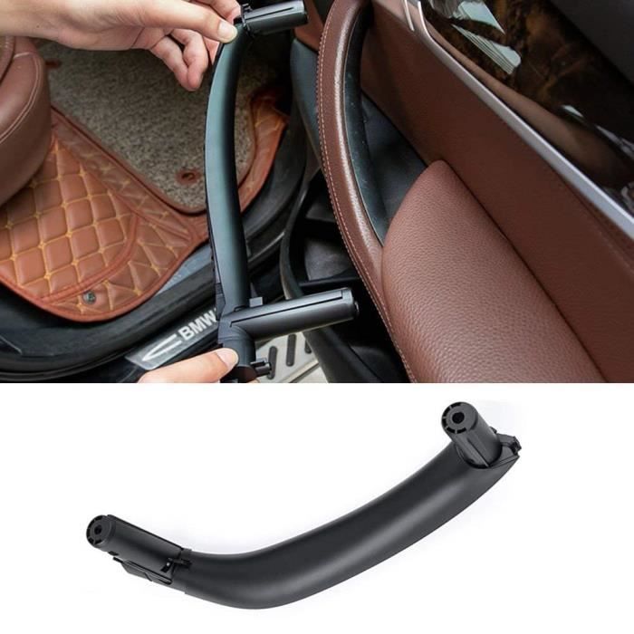 Jaronx C/ôt/é Pessenger Accoudoir de porte arri/ère droit avant droit Poign/ée de porte pour BMW X5 X6 Couvercle de porte int/érieure