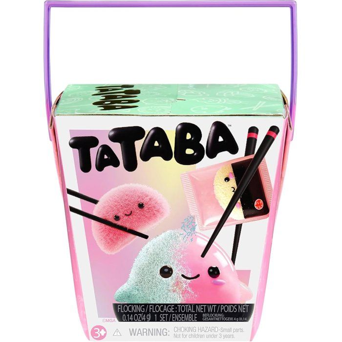 Tataba Squishy - Collectionnable- Emballage Opaque avec Poudre de Flocage DIY -  Accessoires -18  pièces à collectionner