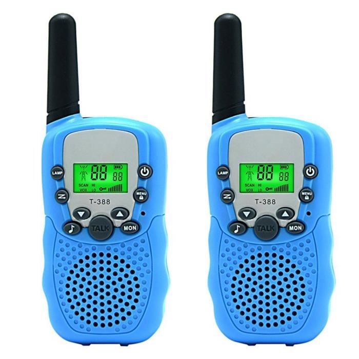 Toy Talkie-walkie pour Enfants Retevis RT30W, Jouet Rechargeable, pour Jeux de Plein Air, Camping, Aventure, Radio Bidirectionnelle - Jeux - Jouets