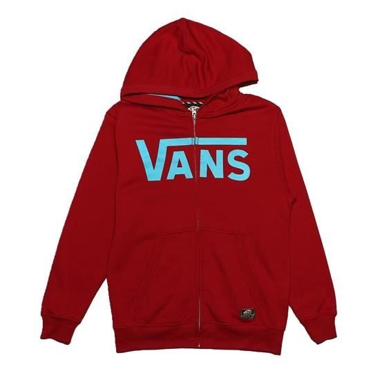sweat zippé vans