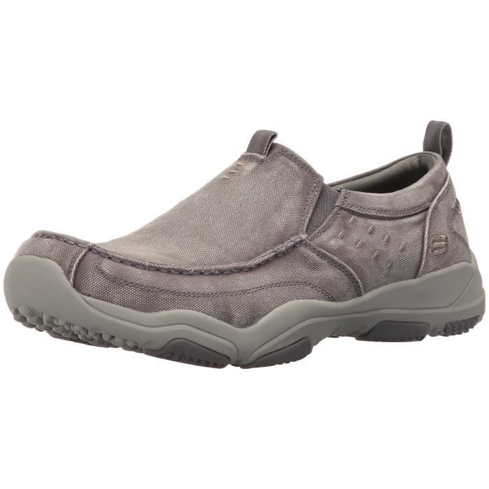 Santuario Sueño sílaba Skechers Larson berto slip-on loafer masculin Noir - Cdiscount