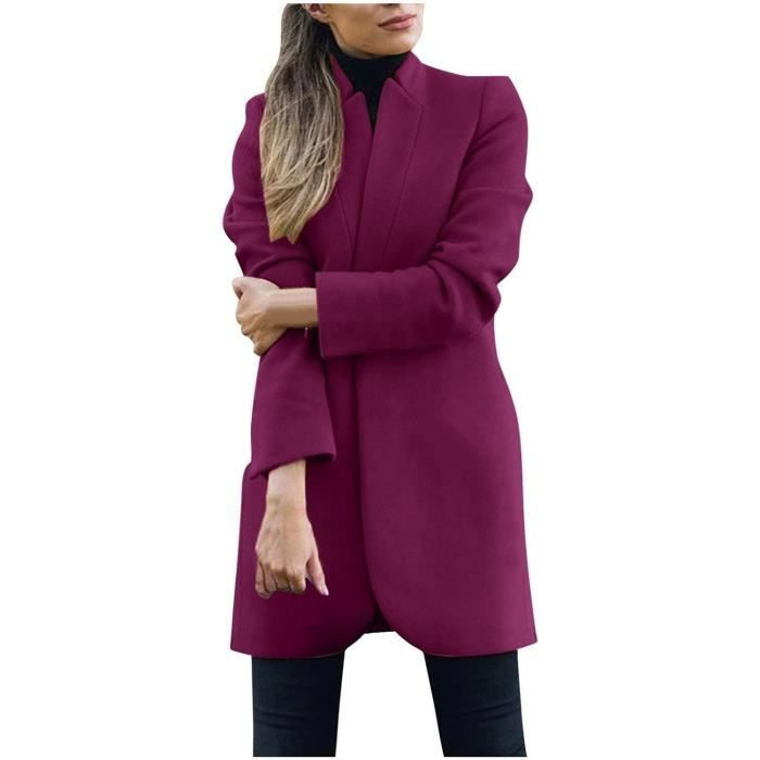 Cardigan Femme Liaddkv - Tricot Col V - Court Avec Boutons - Bleu - Élégant Et Confortable