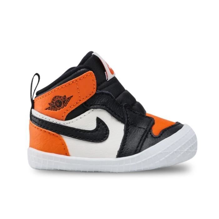Nike Nike Air Jordan 1 Crib Chaussures pour Bébé et Petit enfant Blanc AT3745-108