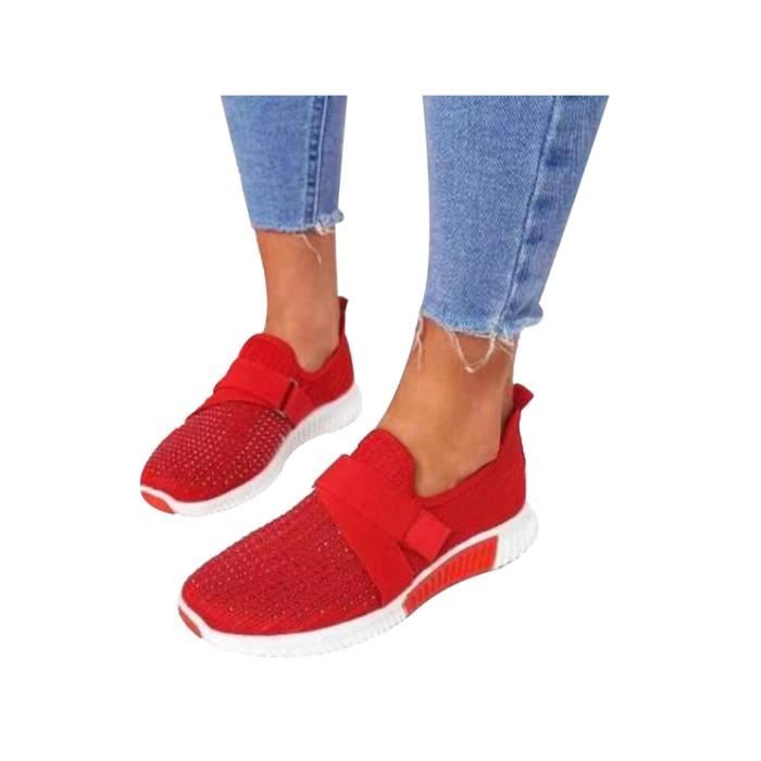 L g re Chaussures Pieds Sensibles Baskets Femmes Respirant