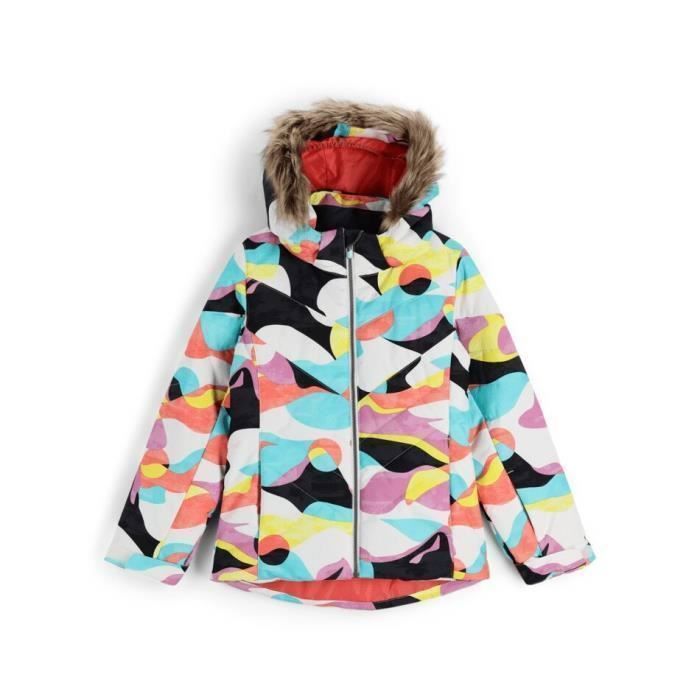 Veste de ski fille Spyder Lola landscape multi 14 ans