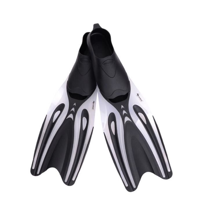 Palmes De Natation Souples Et Confortables Pour Adultes - Idéales Snorkeling Et Entraînement - Couleur Jaune Fluo - Taille S à XXL