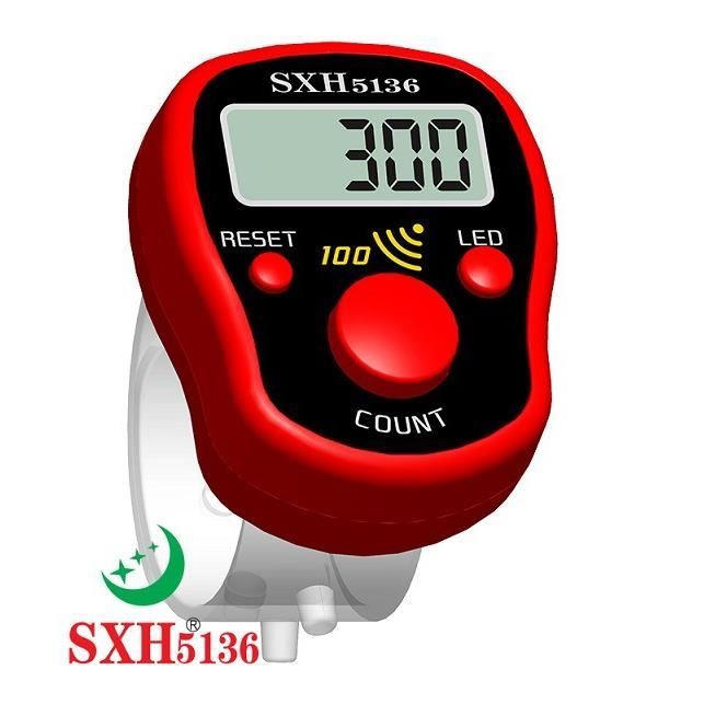 NEUFU Loskii SXH-5136 Mini Compteur de rangée électronique d'affichage LCD  Rouge - Cdiscount Sport