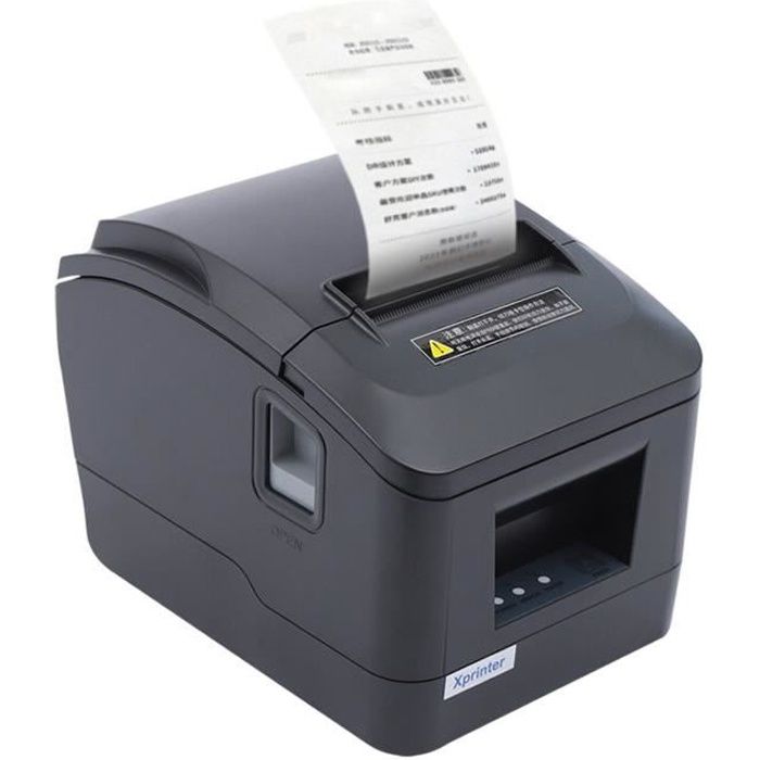 Mini imprimante de reçus 80mm imprimante thermique imprimante de reçus imprimante d’étiquettes USB
