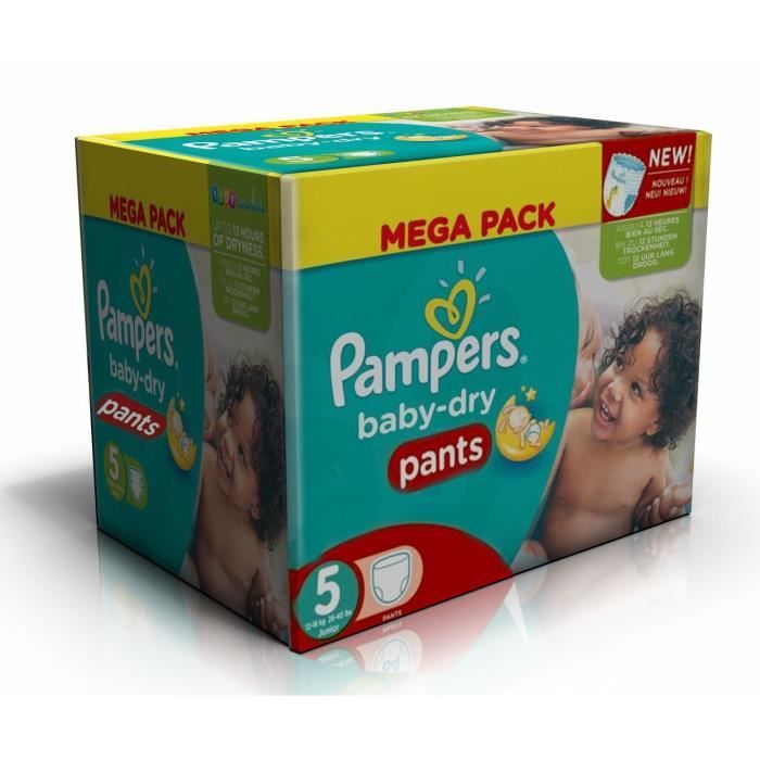 Pampers Taille 5 399 couches bébé baby dry pants Cdiscount