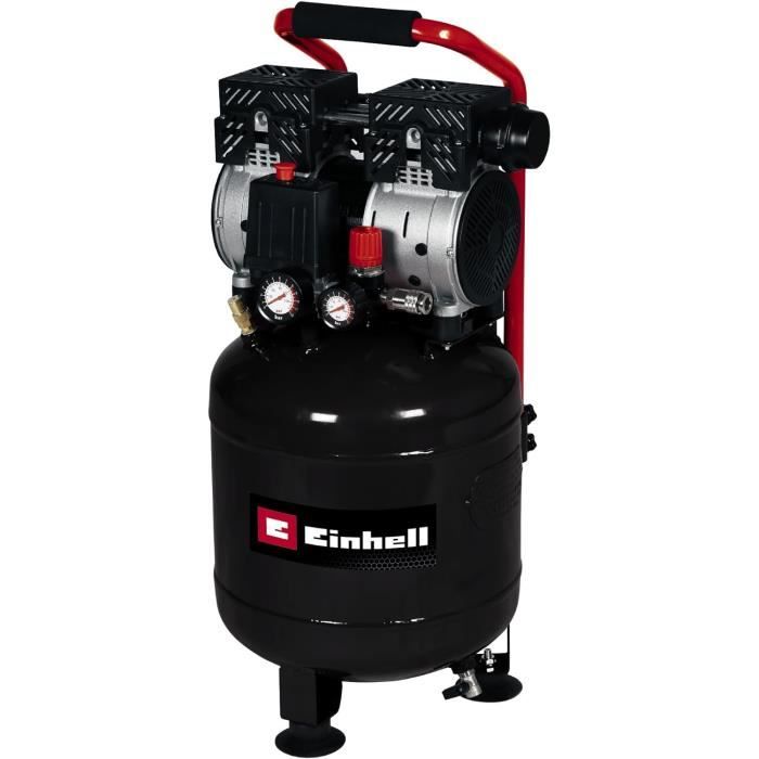 Compresseur D'air Sans Huile 750W - 8 Bars, 1400 Tr/min, 125 L/min - Silencieux (69 DB) - Pour Gonflage, Climatisation, Usage Médical - 11