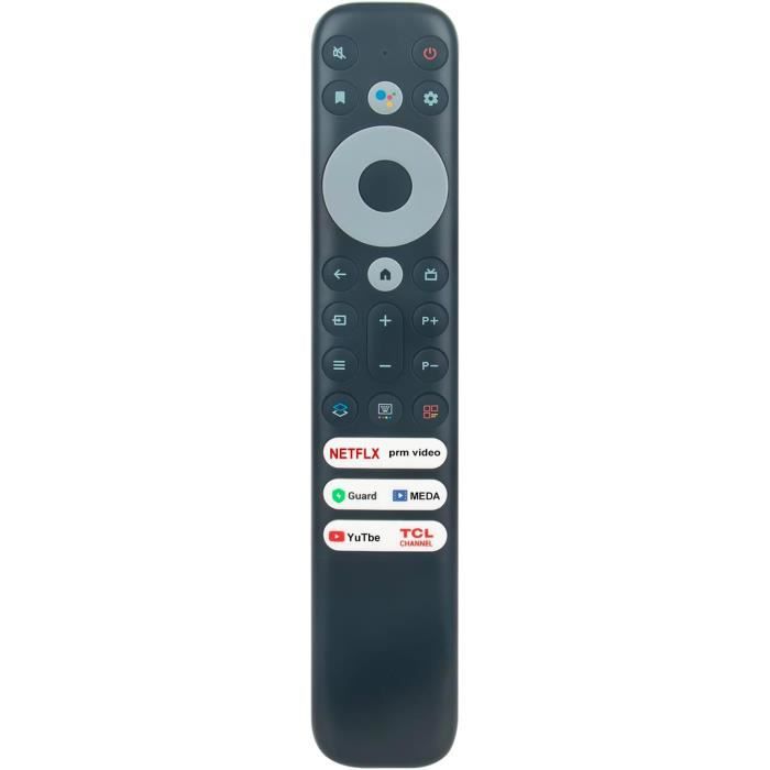 RC902V FMRB - Control remoto de micrófono de voz compatible con TCL Smart Google TV 65C835 55C835 43P735 65X925 75X925 75C835 65C935 75C935 65P735 85P735 75P735 75P735 75P735 25.6 in C831