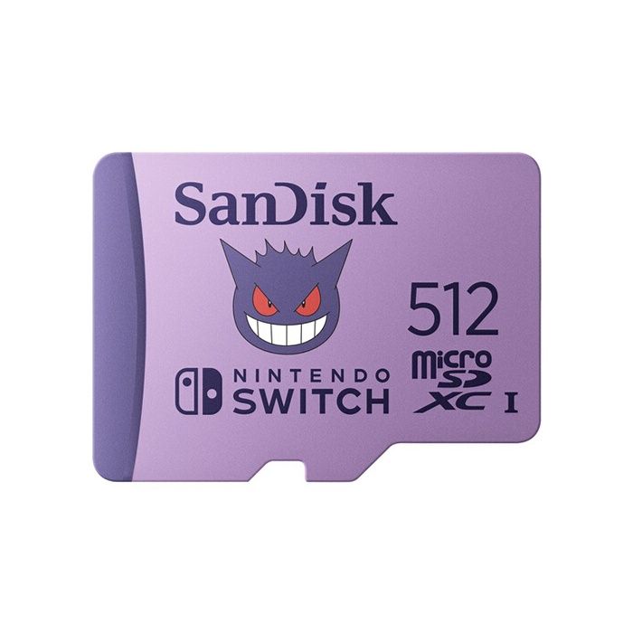 Carte mémoire micro SD Sandisk Nintendo Switch System Pokemon - vue 10