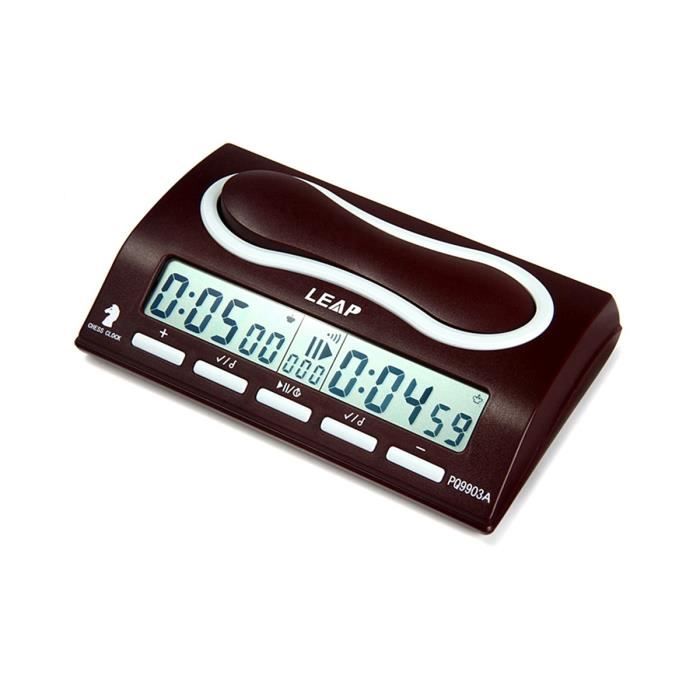 Horloge D'Échecs Numérique 3 En 1 Multifonction Portable - Chronomètre Professionnel Pour Tournois Et Club Chronomètre 3 Modes échecs Horloge D'Échecs Numérique 3 En 1 Multifonction Portable - Chronomètre Professionnel Pour Tournois Et Club Chronomètre 3 Modes échecs