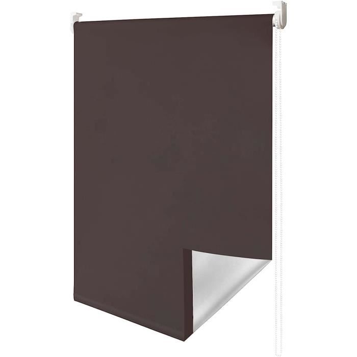 Klemfix Store Plissé Occultant sans Perçage 56 x 135 cm