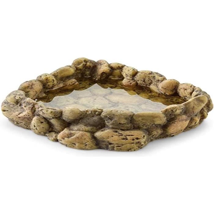 Exo Terra Corner Water Dish Bol à Eau d'angle pour Reptiles Grand [457