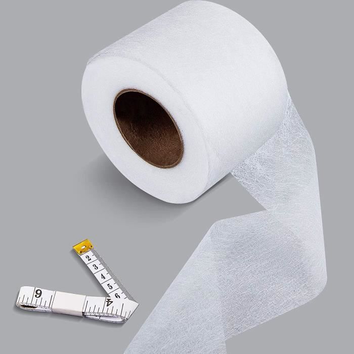 Ruban Thermocollant Extra Large Weewooday - 33 M Sans Couture Pour Ourlets Et Rideaux