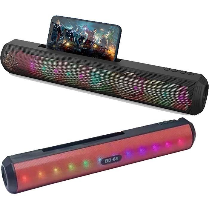 Enceinte Sans Fil MUSIQUE DESK 684 – Réveil, USB-C, 35W – Neuf