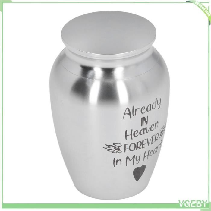 Meilleurs prix pour Pet Cremation Urn Stainless Steel Dog Keepsake Reminded