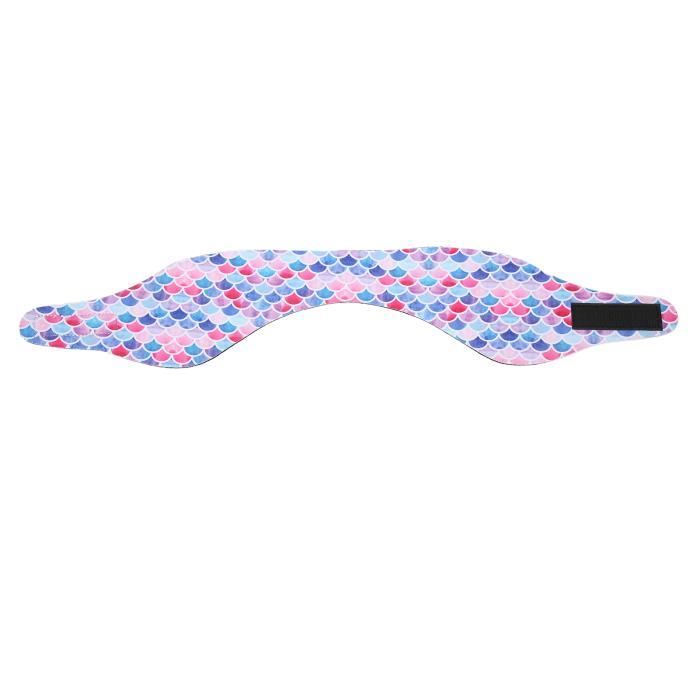 Bandeau De Natation Ear Band-it Ultra - Néoprène 4mm - Protection Oreilles Eau - Rose - Taille Grand