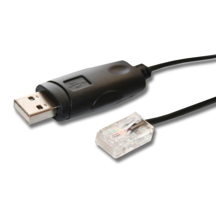 Vhbw Câble chargeur USB multiple pour divers appareils tels que