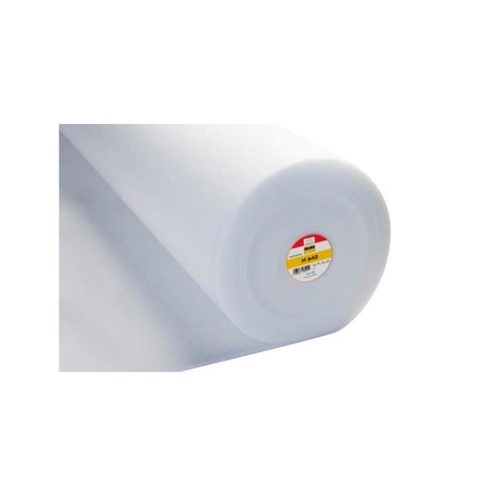 Vlieseline H 200 - Entoilage Thermocollant Léger Pour Cols Et Manchettes - 90 Cm X 1 M