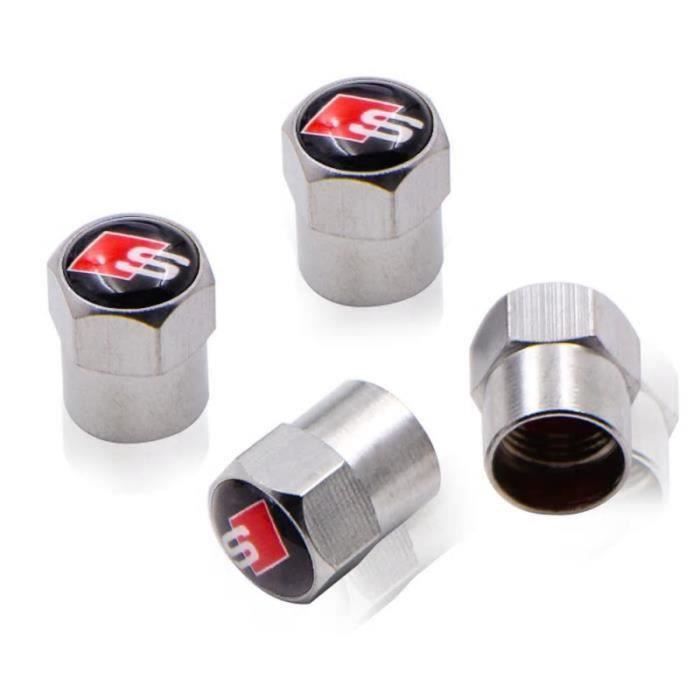 Bouchons De Valve Pour Opel Corsa D - Lot De 4 - Anti-corrosion Avec Joint étanche - Accessoire Voiture