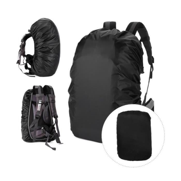 Lot De 2 Housses De Protection Imperméables Pour Sacoche Et Sac à Dos - Vert