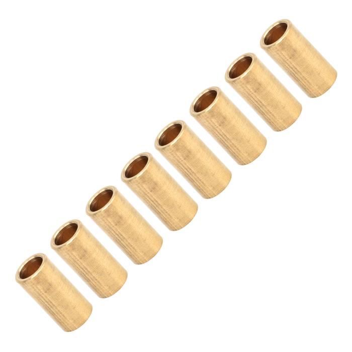 12 Roulements à Manchons Auto-lubrifiants 6x8x6mm - Bronze Fritté - Marque Uxcell