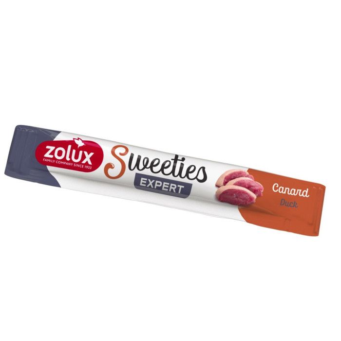 Meilleurs prix pour Friandise - ZOLUX - Stick crème Canard SWEETIES 14 g pour chien - 95% d'ingrédients d'origine naturelle