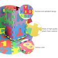 jouet educatif enfant | Casse-tête alphanumérique | Tapis de sol en mousse | 12*12 cm (36 pièces) couleur aléatoire-1