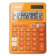 CANON Calculatrice de bureau LS-123K - 12 chiffres - Panneau solaire, pile - Orange métallisé-1