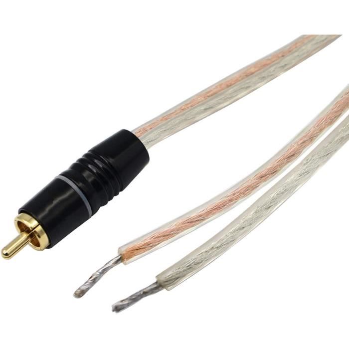 Câble Audio Mâle Vers Mâle, Câble Audio De 3,5 Mm, Câble Audio Blindé En Cuivre Mâle Vers Mâle De 3,5 Mm Pour Haut-parleurs, Casque 10 M, 15 M, 20 M, 30 M (20 M