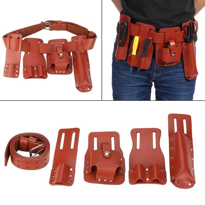 Ceinture porte-outils 10 poches cuir - Foussier