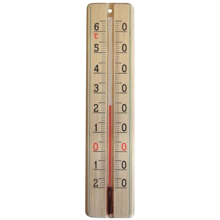 Thermomètre intérieur bois Acheter - Thermomètres - LANDI