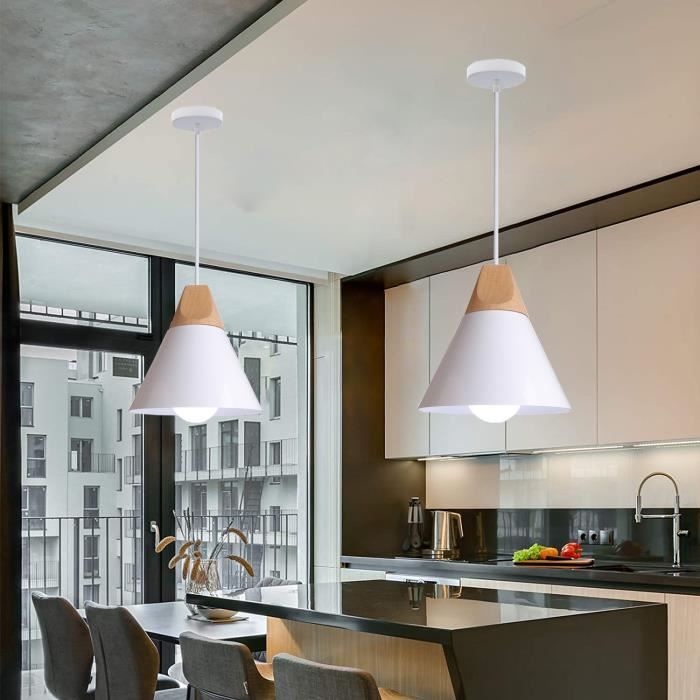 Suspension Vintage En Fer Et Verre – 115 Cm, Ampoule E27, Design Rétro Pour Cuisine, Salon, Escalier