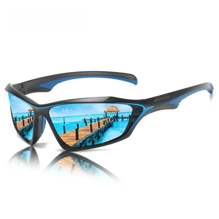 DondPO Lunette Velo Homme, anti-UV Imperméable Unisexe lunettes de cyclisme  lunette de ski Course Polarisées lunettes de snowboard Masque de Ski