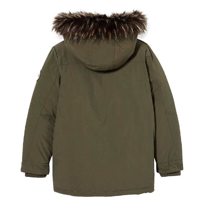 Parka Kaki Garcon Teddy Smith Astier Kaki Cdiscount Pret a Porter