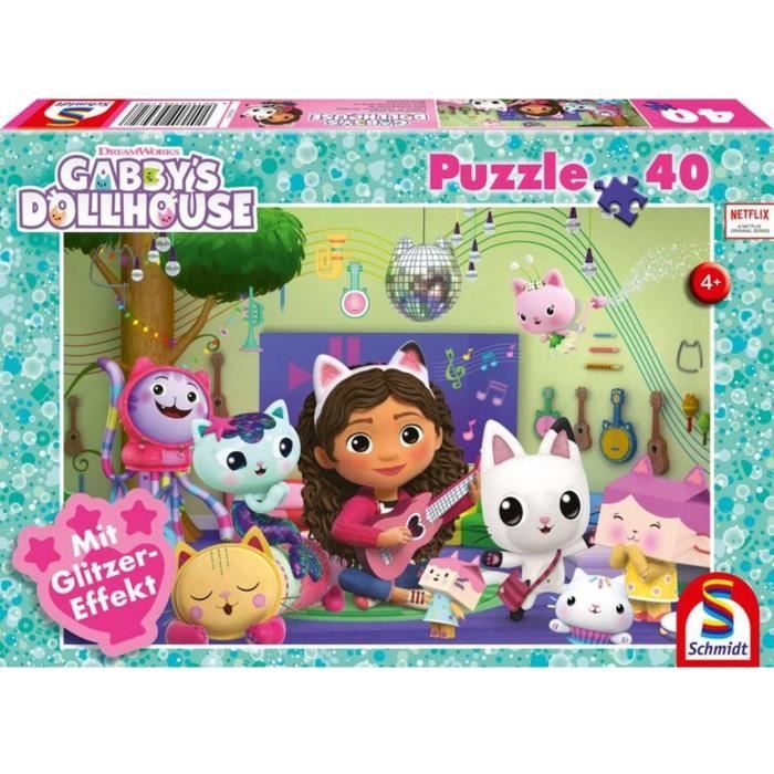 Puzzle - Schmidt - Gabby's Dollhouse - 40 pièces - Dessins animés et BD ...