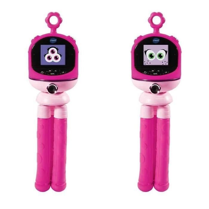 VTECH Kidizoom Flix Rose Cdiscount Jeux Jouets