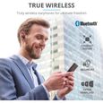 Trust Mobile Nika Compact Écouteurs Bluetooth sans Fil avec Coque de Charge (True Wireless, micro intégré, jusqu`à-2